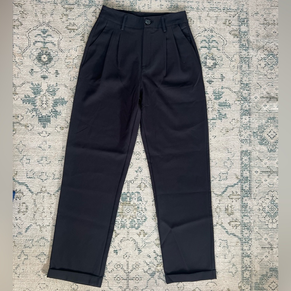 Nasty Gal - Tailored High Waisted Turn Up Hem Pants